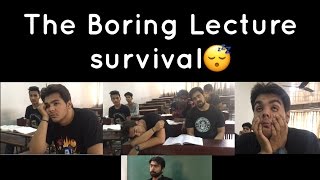 The Boring lecture Survival [upl. by Eelarbed820]