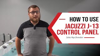 How To Use the Jacuzzi J13 Swim Spa Control Panel [upl. by Ammadis729]