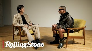 BTS RM and Pharrell Talk Producing Their Upcoming Collab and More  Musicians on Musicians [upl. by Eissak163]