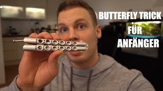 Butterfly Messer Tricks mit Trainingsmesser Balisong Trainer Balisong Tutorial [upl. by Annamarie104]