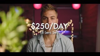 Canon FD  Canon K35 Comparison [upl. by Dunaville541]