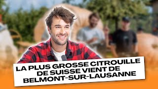 La plus grosse citrouille de Suisse vient de BelmontsurLausanne [upl. by Anhcar]