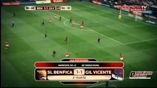 Benfica  Gil Vicente Golos [upl. by Hillegass]