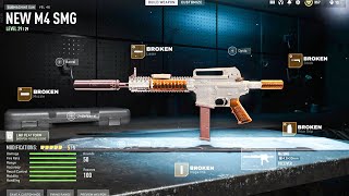 the SECRET M4 SMG in Warzone 😳 BROKEN [upl. by Adnirak]