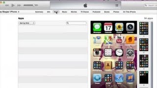 How to Update iPhone Apps Via iTunes  Help With iTunes [upl. by Ahsemrac]