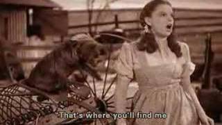 Judy Garland  Over The Rainbow Subtitiles [upl. by Behm]