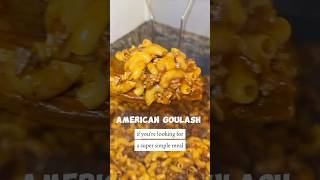 American Goulash goulash dinner pasta comfortfood [upl. by Craddock371]