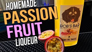 Passion Fruit Liqueur From Scratch [upl. by Gnen263]