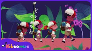 A Camping We Will Go  The Kiboomers Preschool Songs amp Nursery Rhymes for Camp [upl. by Doxia]