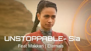 UNSTOPPABLE Song  Feat Makkari  Eternals  Marvels [upl. by Esiuole]