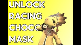 Unlock Racing Chocobo Mask  Strategy Guide FFXIV [upl. by Oisacin976]