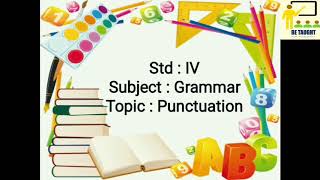 Class 4  Punctuation  English Grammar [upl. by Baker522]