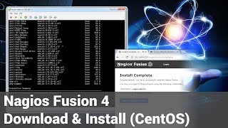 Nagios Fusion 4  Download and Install CentOS [upl. by Ayekehs685]