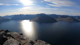 Segla mountain in Senja island Norway [upl. by Ymot]