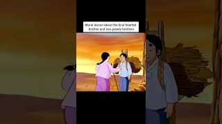 Moral lesson about kindness and greed anime movieexplainedinhindi movie shorts [upl. by Akeirahs]