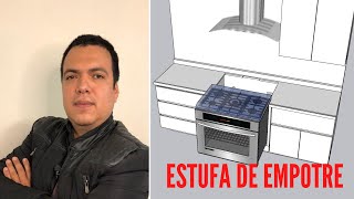 Cómo instalar estufa de empotrar en cocina [upl. by Romulus]