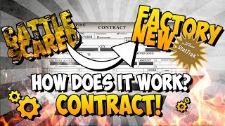 CSGO  TradeUp Contract amp Float Value Tutorial  How does it work [upl. by Orpah]