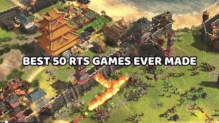 BEST 50 RTS amp TBS GAMES EVER MADE PART 1 [upl. by Clementius]