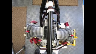 1983 BMW R100RS Install Engine Top End [upl. by Shiverick64]