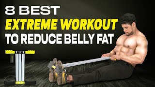 8 best EXTREME abs workout  exercise to reduce belly fat using Triple spring Tummy Trimmer for men [upl. by Kari587]