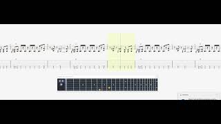 Megadeth Liar GUITAR 1 TAB [upl. by Millar833]