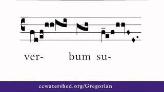 How to Read Gregorian Chant 5 [upl. by Sivartal]