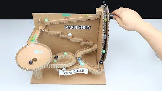 Wow Amazing DIY Marble Run Machine without DC Motor [upl. by Eniruam]