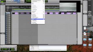 importing OMF and video files to pro tools 10 [upl. by Nebuer]