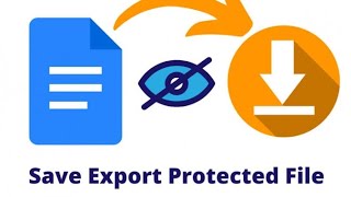 how to download protected or view only files from Google drive [upl. by Rafa503]