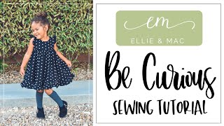 Curious How Easy This Dress Sewing Pattern Is Come Find Out [upl. by Tezile]