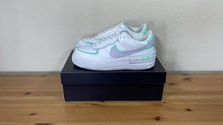 Nike Air Force 1 Shadow Infinite Lilac CU8591103 [upl. by Jeffries]