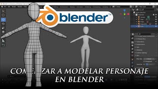 Modelado de Personaje en Blender  Parte 2 [upl. by Fondea198]