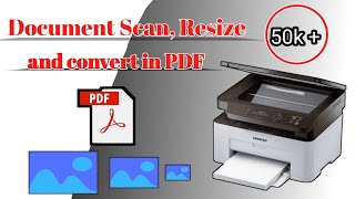 Document scanning Resize and pdf convertingtechnologyonlineinformation [upl. by Navonod469]