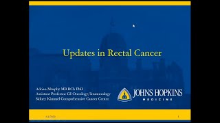 Updates in Rectal Cancer [upl. by Hafler512]