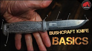 Bushcraft Knife Basics  Info for Beginners [upl. by Fiske131]