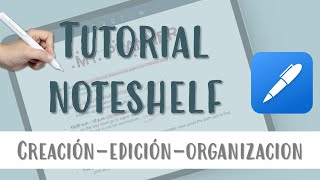 TUTORIAL NOTESHELF ✍🏻 [upl. by Iorio12]