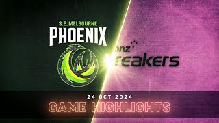 NBL Mini New Zealand Breakers vs South East Melbourne Phoenix  Extended Highlights [upl. by Akinod462]