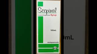 Scopinal syrupAntispasmodic syrup [upl. by Beffrey846]