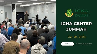 ICNA Center Jummah Khutbah [upl. by Nocaj]