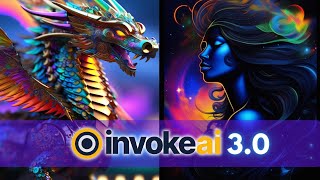 Newly Released Invoke AI 30 Walkthrough [upl. by Kuska21]