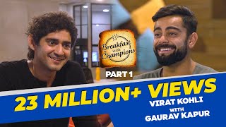 Virat Kohli On Dressing Room Music Dhawans Humour his Salesman Skills amp Dhoni I BwC S4E1  Part 1 [upl. by Mike]