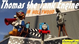 Thomas the Tank Engine went to Universal City Walk in Hollywood [upl. by Suisyola290]