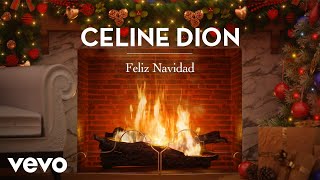 Céline Dion  Feliz Navidad Official These Are Special Times Yule Log [upl. by Claus911]