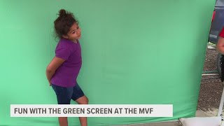 Next generation of meteorologists Kids show off their skills at News 8s Mississippi Valley Fair gr [upl. by Inele]