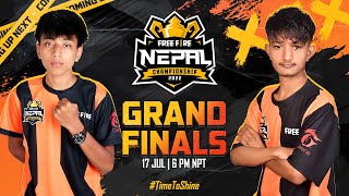 NEPALI Free Fire Nepal Championship  Grand Finals  FFNC [upl. by Namajneb]