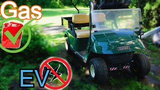 Gas VS Electric  Why Gas Golf Carts are better [upl. by Hairacaz]