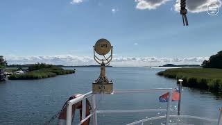 Boddenküste per Schiff  Weißen Flotte ab Lauterbach Baabe Sellin und GagerThiessow [upl. by Lucilia910]