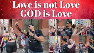 Dorre Love asking the LGBTQ community what is love [upl. by Nats]