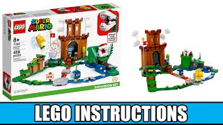 LEGO Instructions How to Build Guarded Fortress Expansion Set  71362 LEGO SUPER MARIO [upl. by Elmina]