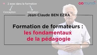 Formation de formateurs  les fondamentaux de la pédagogie [upl. by Pardo]